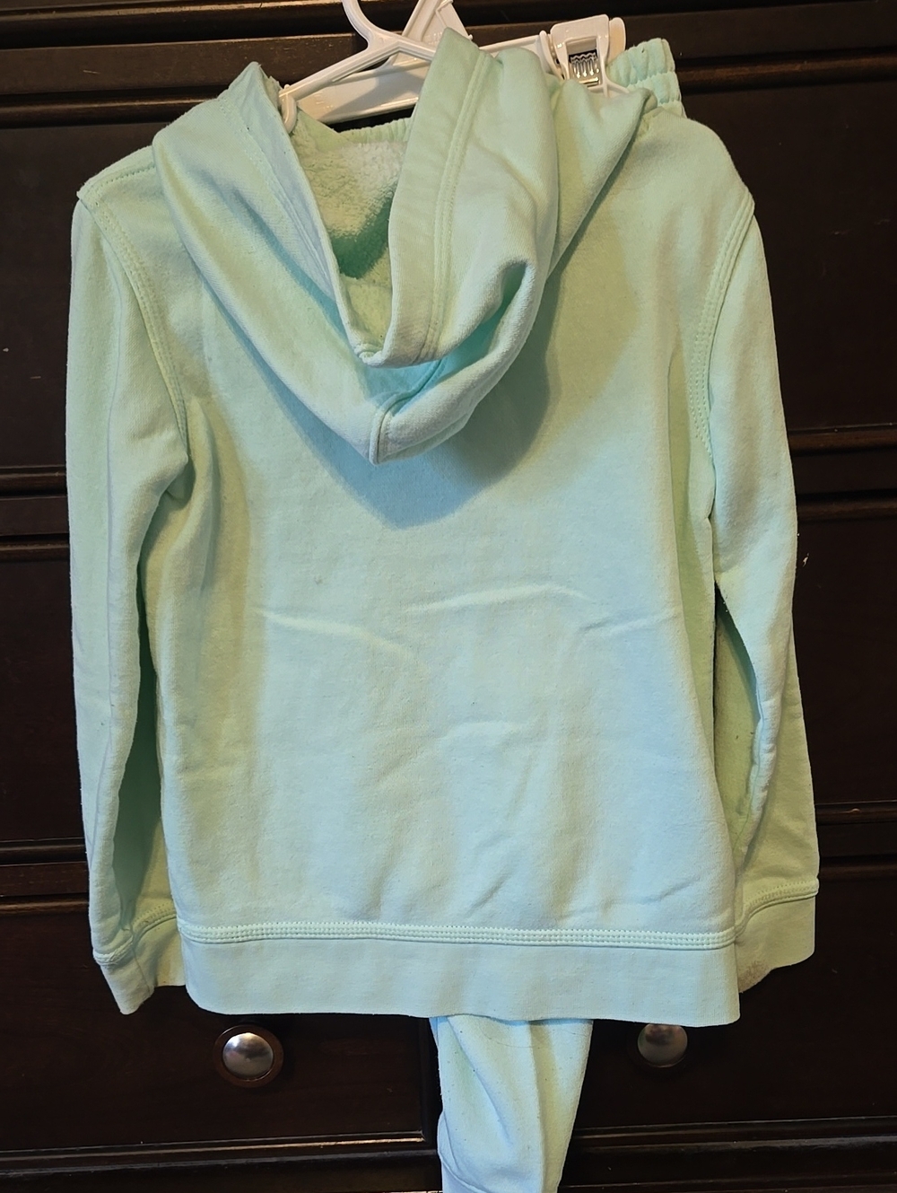 Girls' Size 5 Nike Mint GreenHoodie & Jogger Set - Picture 4 of 7